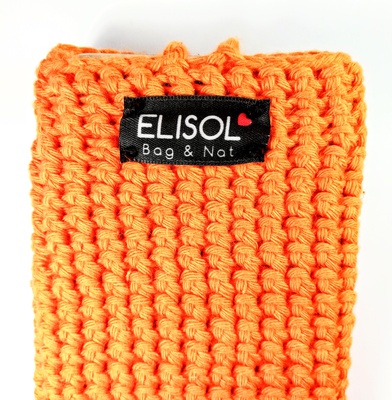 Orange cell phone cover Boho Style for woman