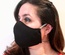 Face mask black and washable