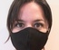 Face mask black and washable