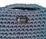 Small blue and white stripes handbag bohostyle for woman