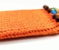 Orange cell phone cover Boho Style for woman