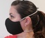 Face mask black and washable