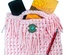 Boho purse pink bag for woman, cruelty free fringe purse boho style